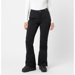 NILS Entrant Dermizax Ski Pants Slim Fit Fleece Lined Black Sz 6 (Fits like 2/4)